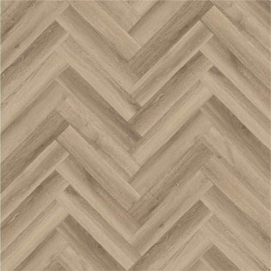 Herringbone | Sandstone Oak | 8mm | Decora | Laminate Flooring
