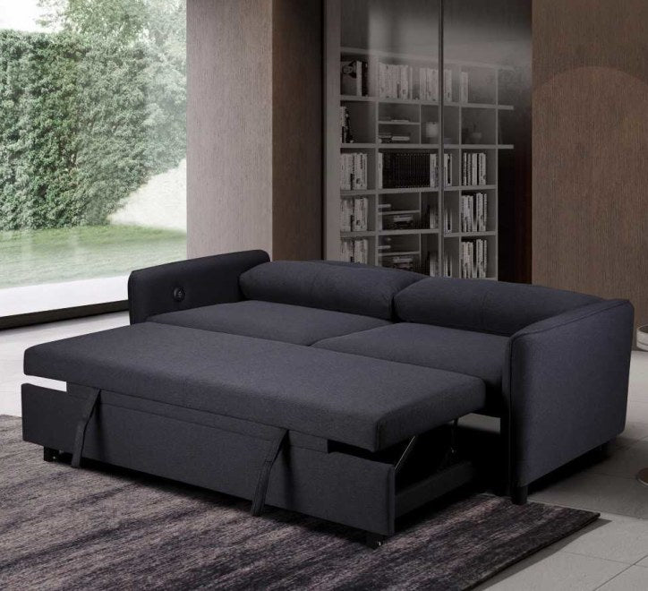 Sheila Dark Grey Sofabed (Eclipse)