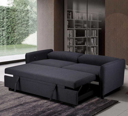 Sheila Dark Grey Sofabed (Eclipse)