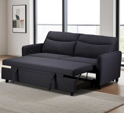 Sheila Dark Grey Sofabed (Eclipse)