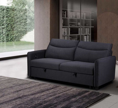 Sheila Dark Grey Sofabed (Eclipse)