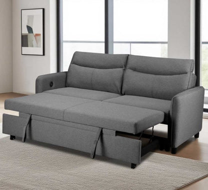 Sheila Light Grey Sofabed (Pepper)