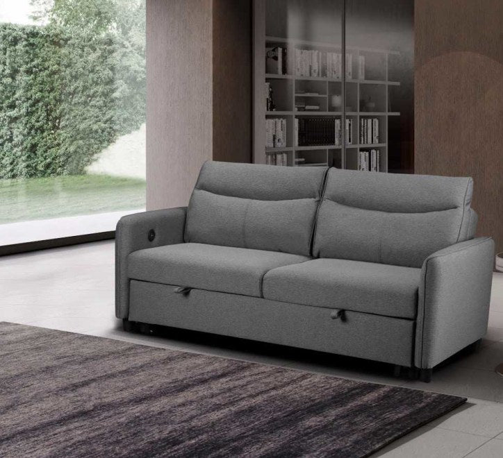 Sheila Light Grey Sofabed (Pepper)