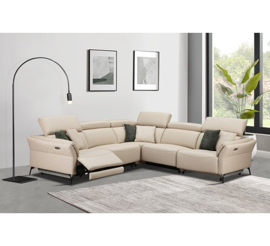 Milan Electric Corner Suite (Cream)