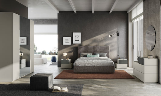 Groove Bed – Stylish & Versatile Upholstered Bed