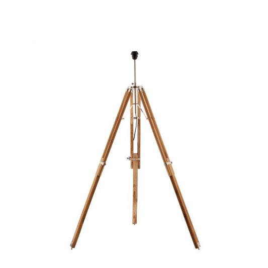 Tripod Floor Lamp Teak Wood