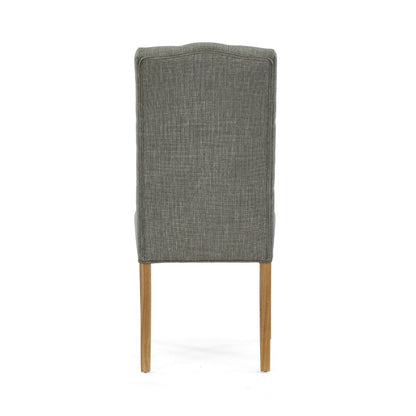Normandy Grey Chelsea Dining Chair - Flat Pack