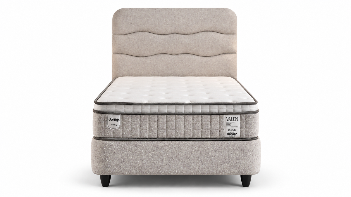 The Valen 3ft Bed & Mattress Set | Ottoman Storage