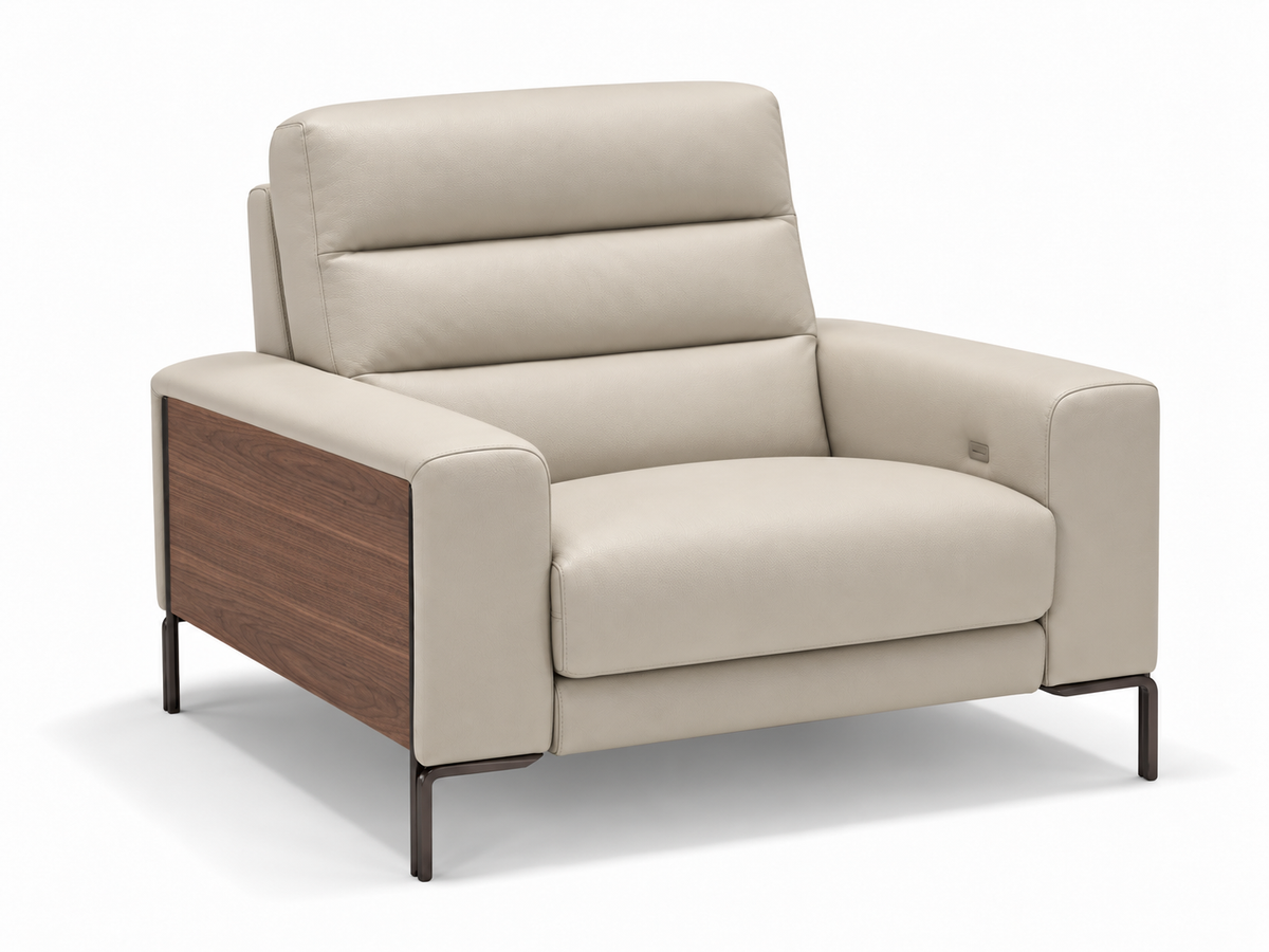 The Tamara Power Armchair | Italian Leather