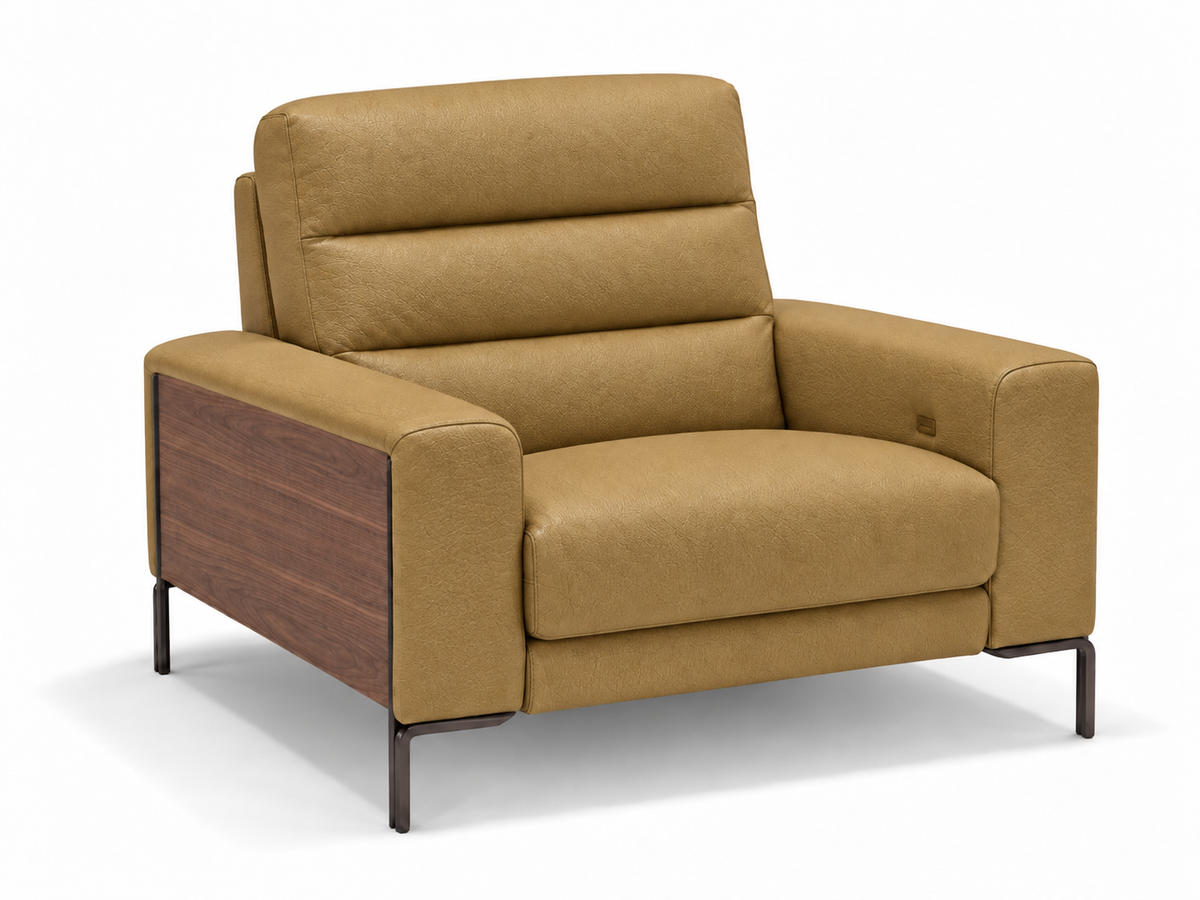 The Tamara Power Armchair | Italian Leather