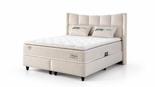 The Pandora Luxury Ottoman Bed | LED Accent lights