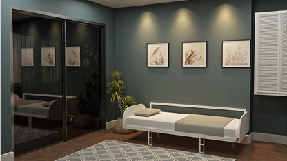The Simple 90 Wall Bed | With Mattress | Multimo
