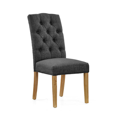 Normandy Chelsea Dining Chair - Charcoal Kd (Pre-Order)