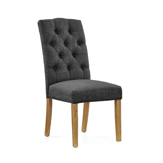 Normandy Chelsea Dining Chair - Charcoal Kd (Pre-Order)