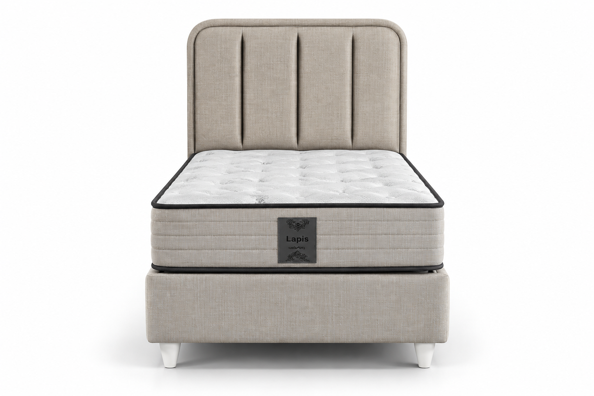The Lapis 3ft Bed & Mattress Set | Ottoman Storage