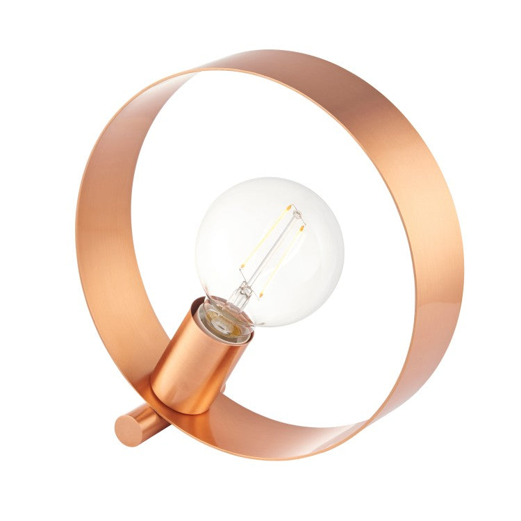 Hoop Table Lamp Copper