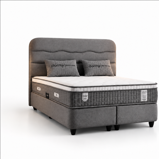 The Valen Luxury Bed | Ottoman storage