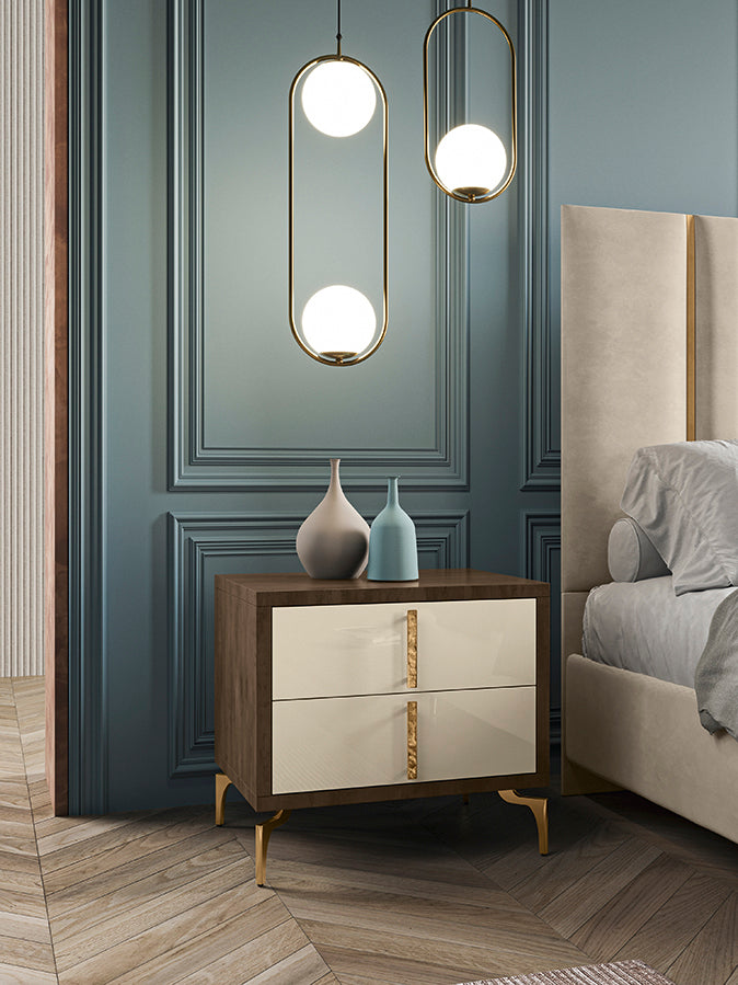 Tiffany Bed – Elegant Upholstered Bed