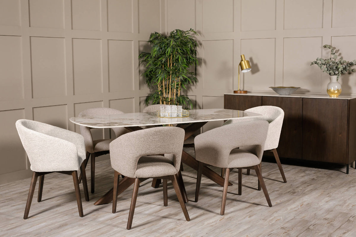 Ariya Dining Table Brown