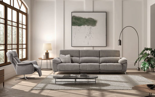 Anabel Italian Leather sofa | Electric Slider