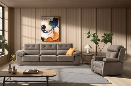 Angela Italian Leather sofa | Electric Recliner | Electric Slider