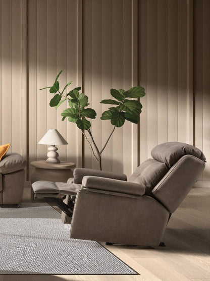 Angela Italian Leather sofa | Electric Recliner | Electric Slider