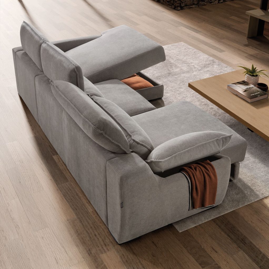 Arenas Italian Leather sofa | Electric Slider