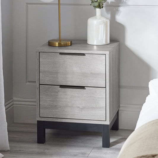 Bali 2 Drawer Bedside