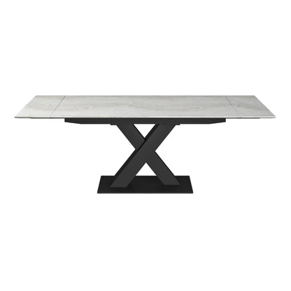 Bari 160-200cm Marble Extending Dining Table