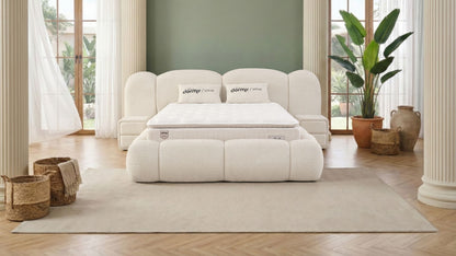 The Bella XL Luxury Ottoman Bed | With Matching Bedside Tables