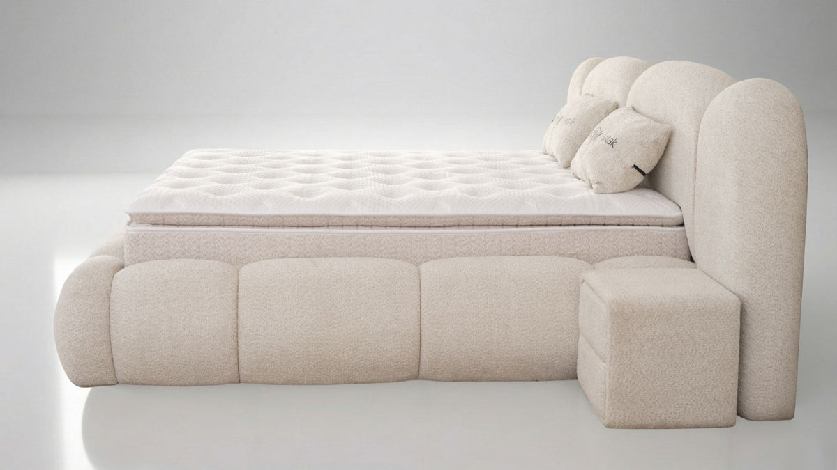 The Bella XL Luxury Ottoman Bed | With Matching Bedside Tables