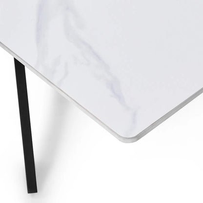 Bradley White Marble Coffee Table