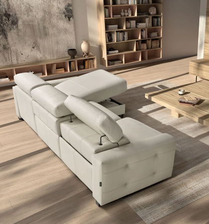 Barein Italian Leather sofa | Electric Recliner