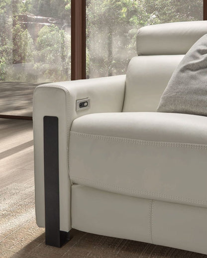 Barein Italian Leather sofa | Electric Recliner