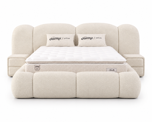 The Bella XL Luxury Ottoman Bed | With Matching Bedside Tables