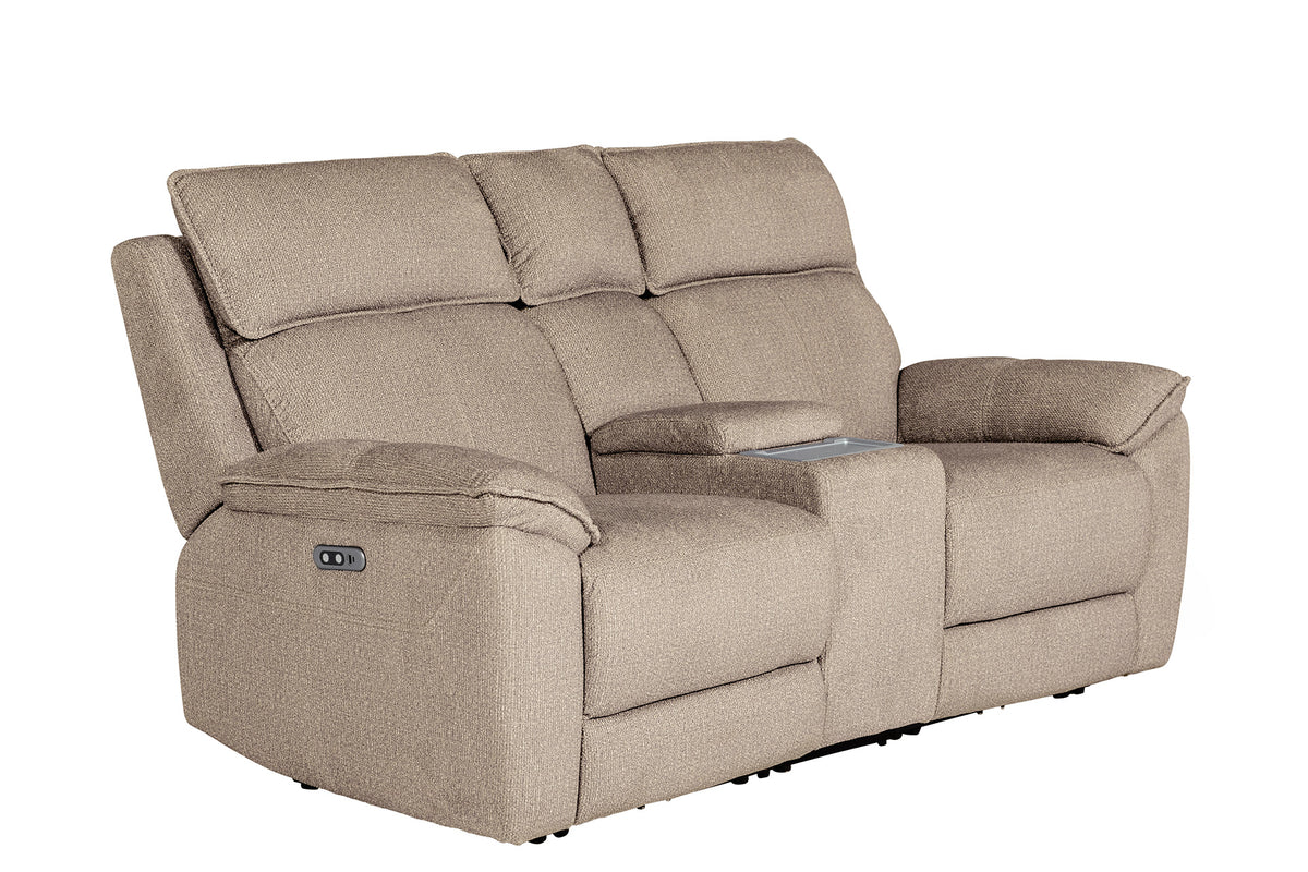 Blaine 2 Seater with Console Electric Recliner