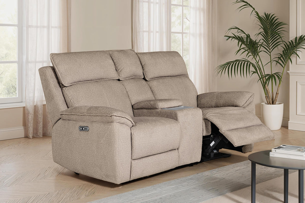 Blaine 2 Seater with Console Electric Recliner