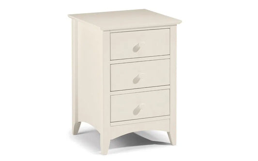 Cameo 3 Drawer Bedside