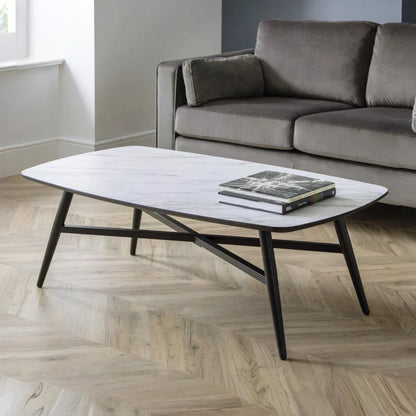 Caruso Marble Effect Coffee Tablee