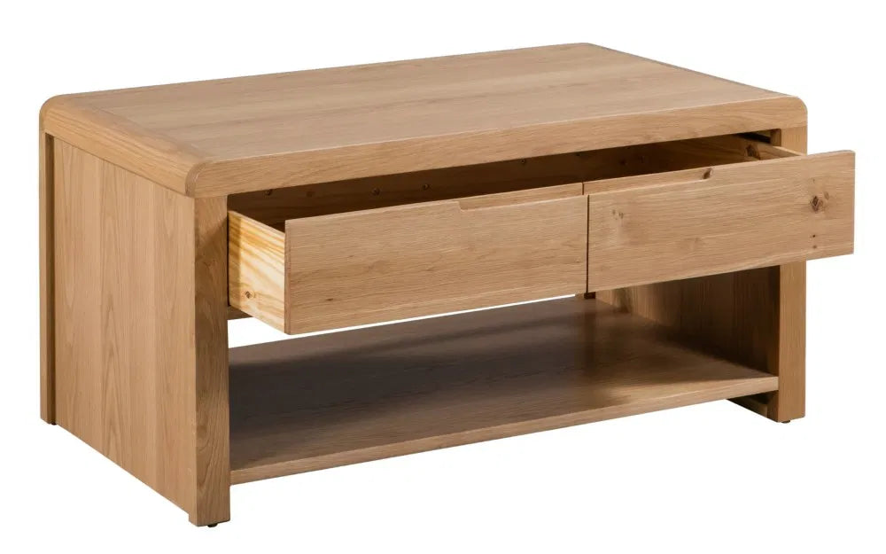 Curve Oak Coffee Table