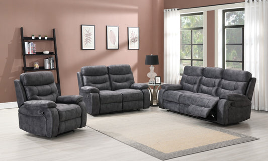 Carrie Grey Velvet Sofa