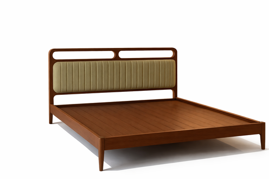 The Tirur Bed | Solid Teak Wood | Made in India | 10 Yr warranty