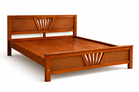 The Maharaja Bed | Solid Teak Wood | Made in India | 10 Yr Warranty