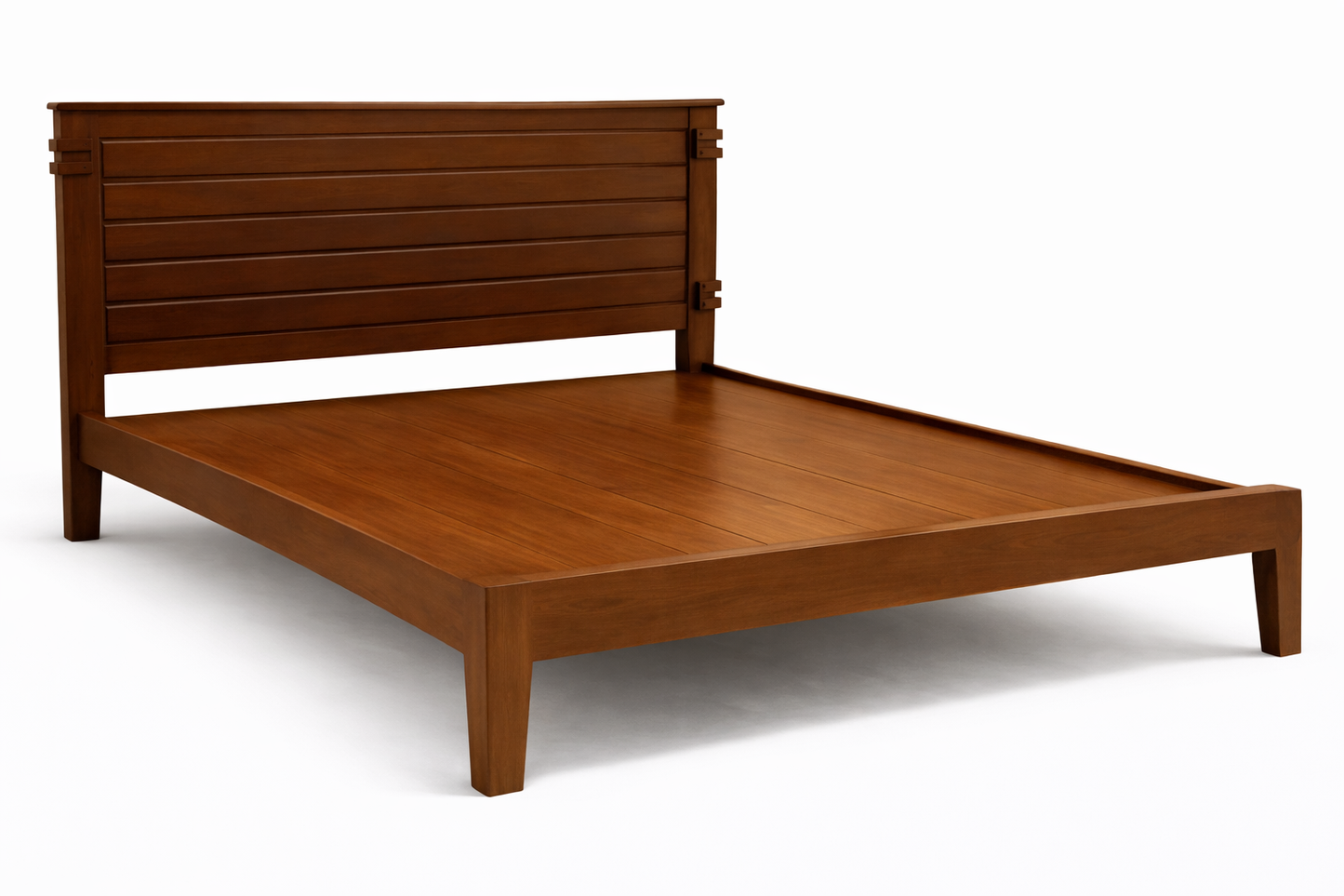 The Malaya Bed | Solid Teak Wood | Made in India | 10 Yr warranty