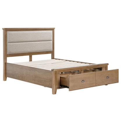 Chatsworth Oak Storage Bedframe - image 2