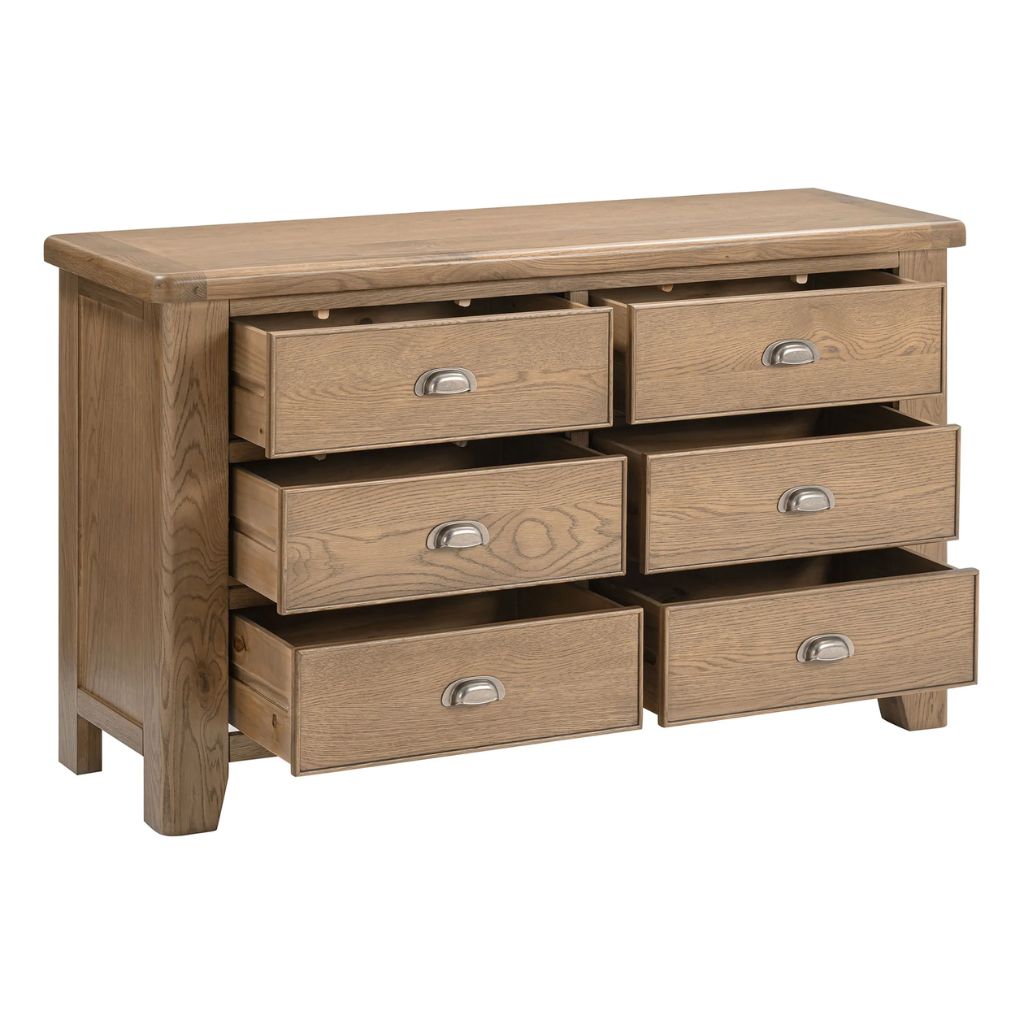 Chatsworth Oak 6 Drawer Chest - image 2
