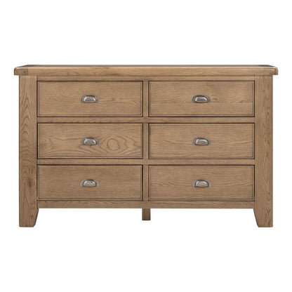 Chatsworth Oak 6 Drawer Chest - image 3