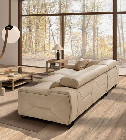 Cinthia Italian Leather sofa | Electric Recliner | Electric Slider