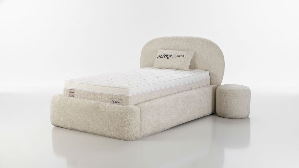 The Diana 3ft Bed & Mattress Set | Ottoman Storage