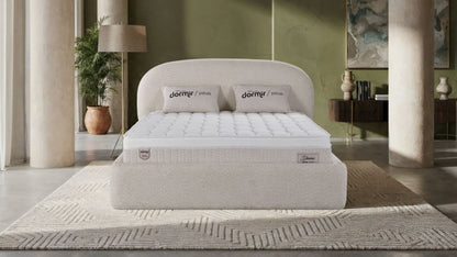 The Diana Curve Bed | Ottoman Storage